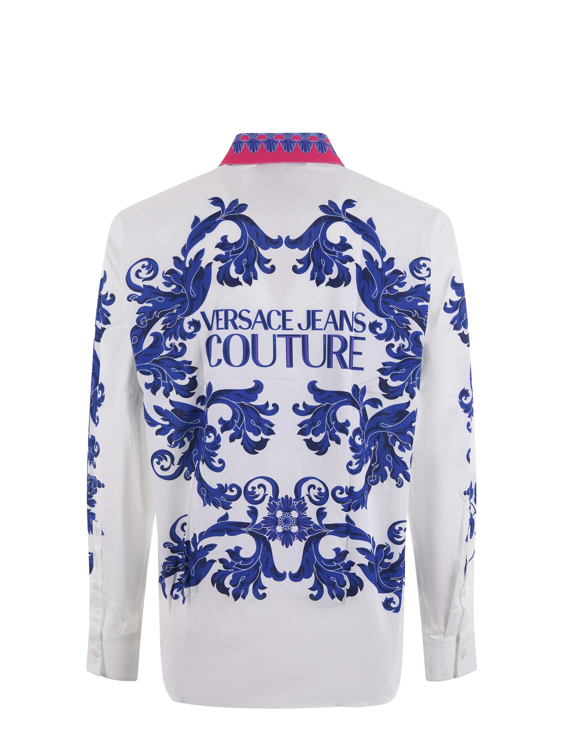 VERSACE JEANS COUTURE トゥィッグス シャツ ブルー 44 楽天市場】VERSACE JEANS COUTURE ヴェルサーチジーンズ